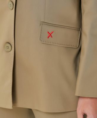 Women's Cotton Blend Classic Blazer