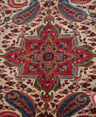 Persian Mehraban 7' 0" x 9' 4" Area Rug