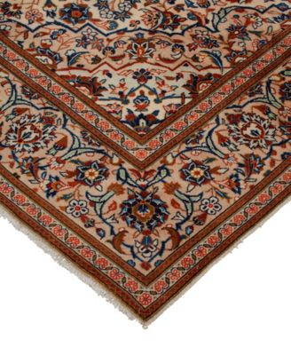 Persian Kashan 6' 6" x 10' 5" Area Rug