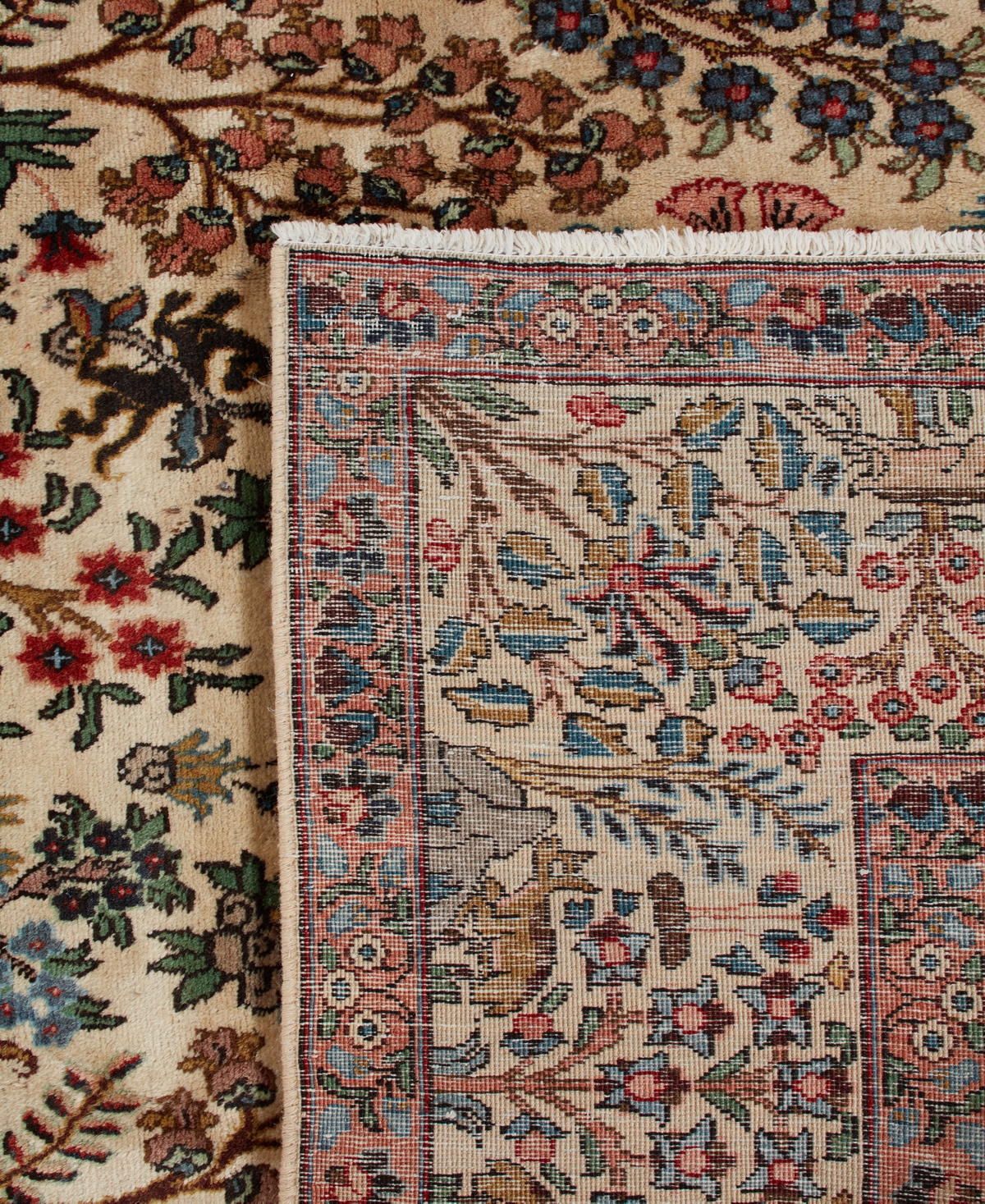 Adorn Hand Woven Rugs Persian Tabriz 7' 4" x 11' 0" Area Rug