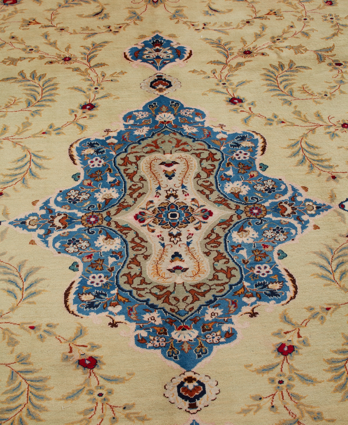 Adorn Hand Woven Rugs Persian Kashan 9' 3" x 10' 10" Area Rug