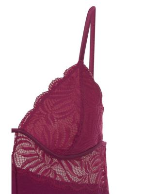 Women's Back Cutout Lace Negligee