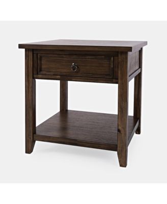Bakersfield Mission Style End Table with Drawer