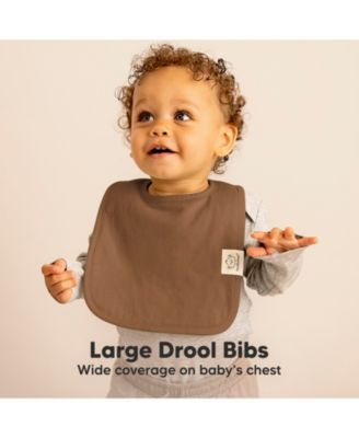 8-Pack Coast Baby Bibs for Boy, Girl, Drool Bibs, Baby Bib for Girls, Boys