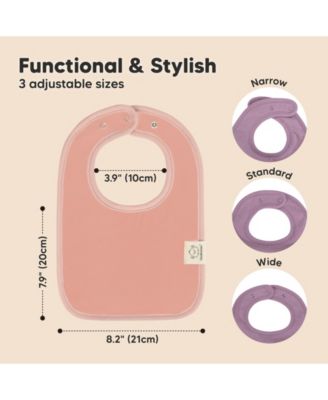 8-Pack Coast Baby Bibs for Boy, Girl, Drool Bibs, Baby Bib for Girls, Boys