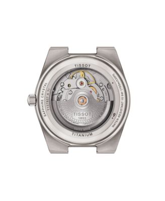 Unisex Gray Titanium Bracelet Watch, 38mm