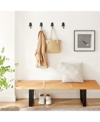 4 Piece Owl on Branch Decorative Wall Hook Set