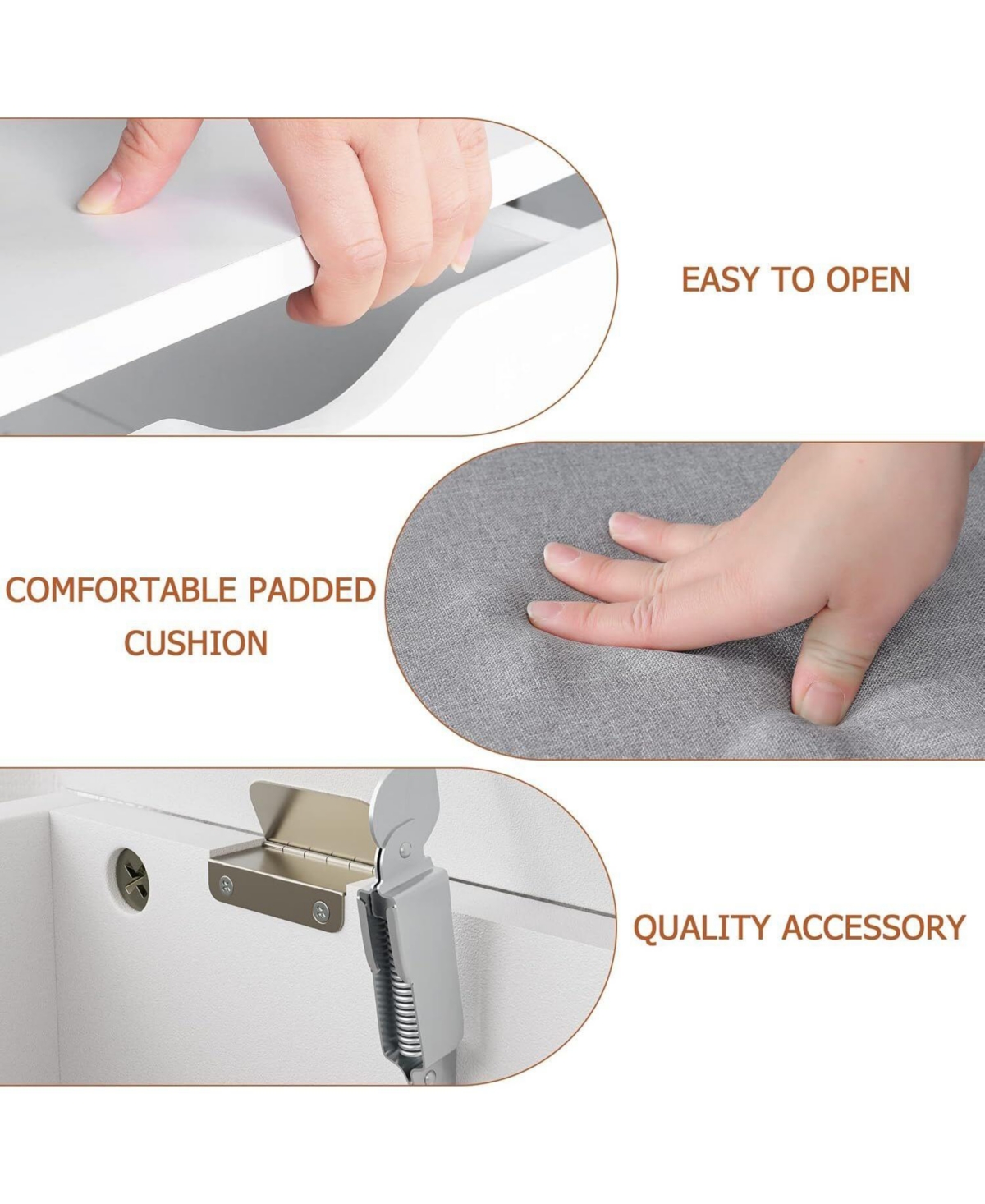 Gaomon Shoe Bench w/ Cushion, Adjustable Shelf & Hidden Storage, Wooden Shoe Rack for Entryway or Hallway