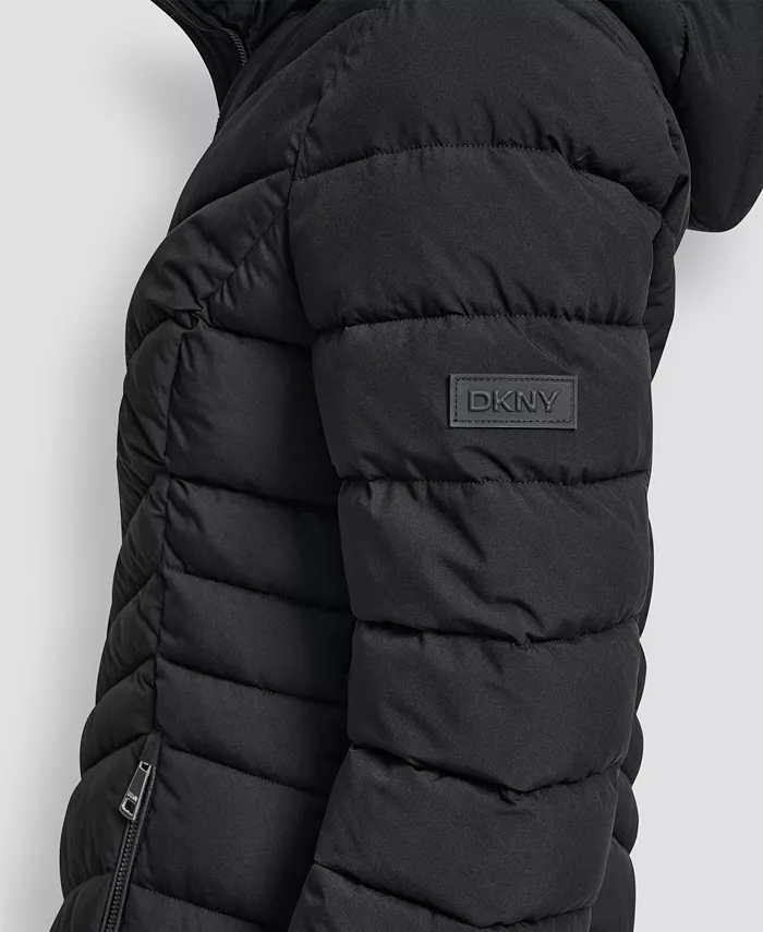 Women's Chevron Stand Collar Coat - thumbnail 6