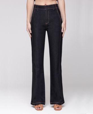 Women's Wide Leg Flared Jeans