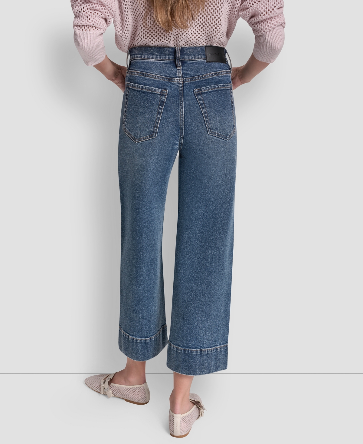 Dkny Jeans Women's Wide Leg Utility