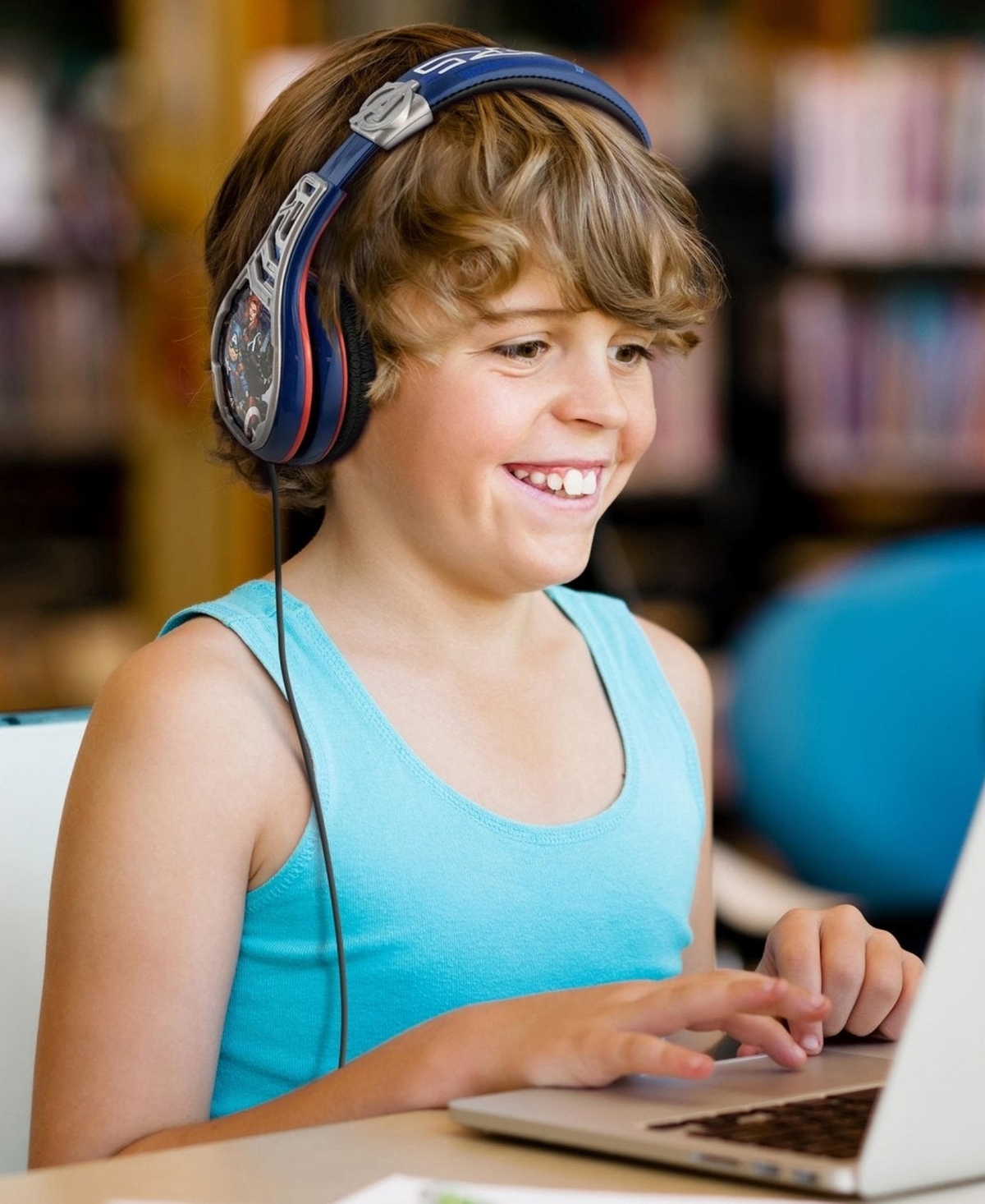 eKids Marvel Avengers Kids Wired Headphones