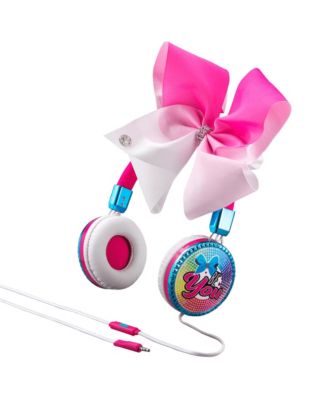 JoJo Siwa Volume-Limited Wired On-Ear Kids Headphones