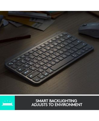 MX Keys Mini Minimalist Wireless Illuminated Keyboard (Black)