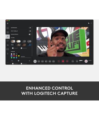 Streamcam Plus Webcam With Tripod (Graphite)