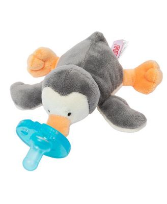 Baby Grey Penguin Pacifier