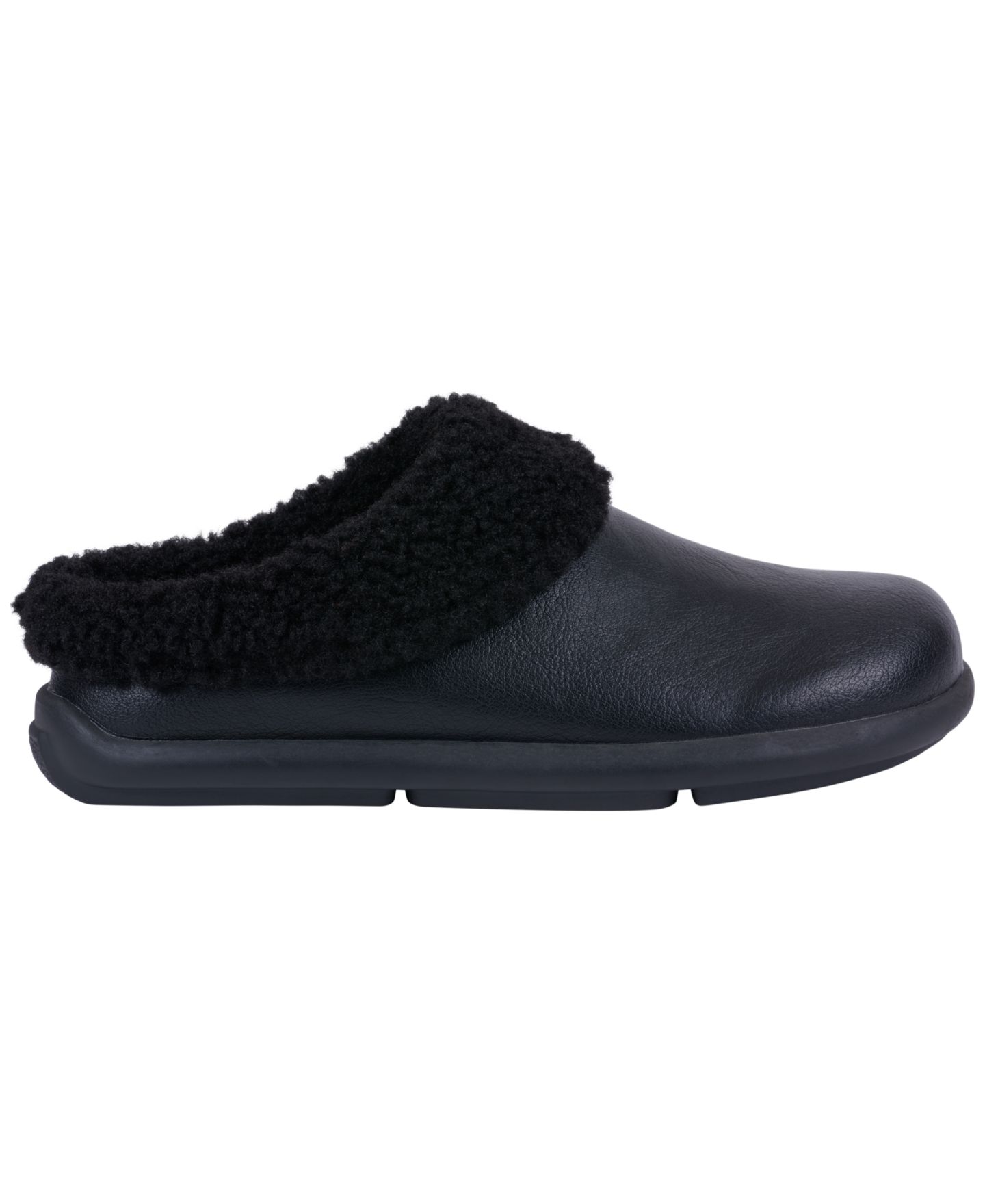 Женские тапочки GC Shoes Shari Cozy Slip On Slippers, цвет: Чёрный — фото 2