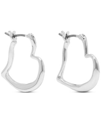 Amour Gold-Tone Huggie Hoop Earrings (also in Silver-Tone)