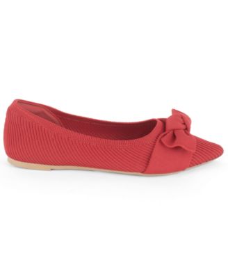 Women's Monserrat Pointed Toe Knit Flats
