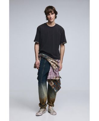 Men's Men s Short-Sleeve Seam Detail T-Shirt