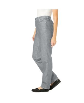 Women's Within Perfect All-Cotton Back-Elastic Denim Jeans