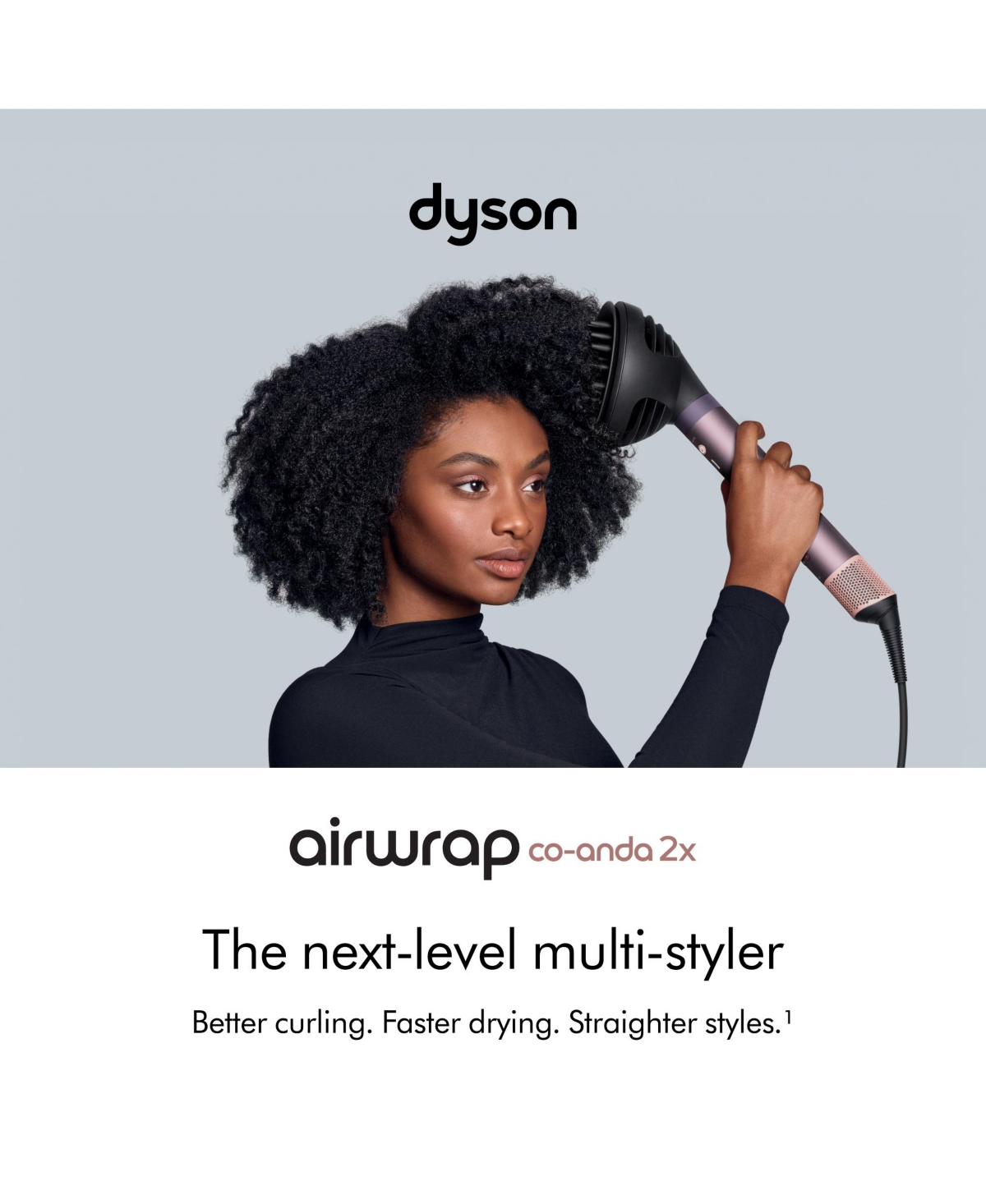 Dyson Airwrap Co-anda2x multi-styler and dryer Curly+Coily | Jasper Plum