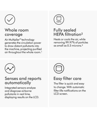 Purifier Hot+Cool Gen1 HP10 | White/Silver