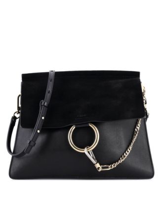 Medium Faye Shoulder Bag Leather