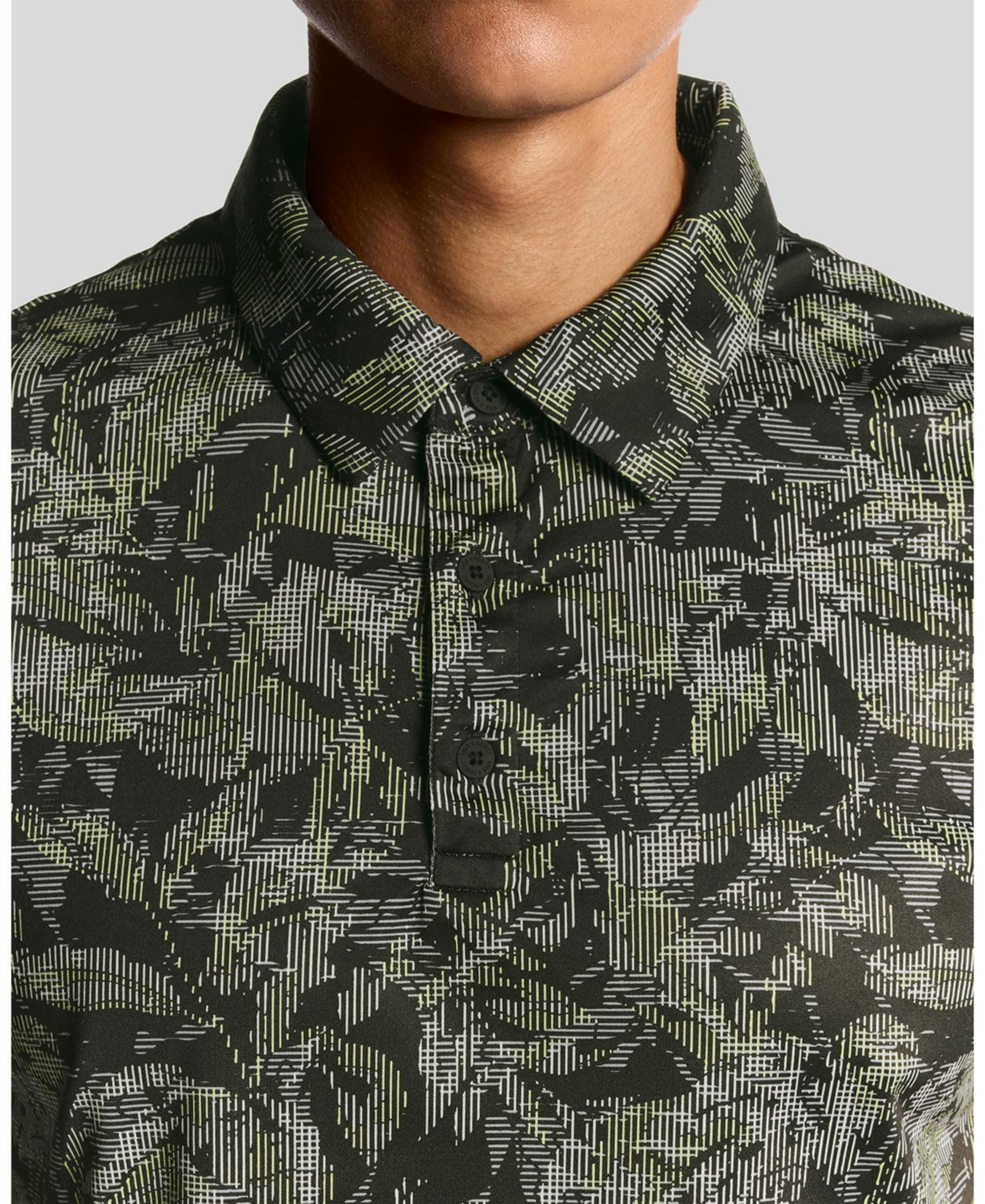 Lyle & Scott Men's Golf Digital Floral Polo Shirt