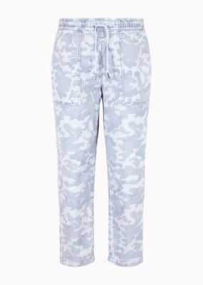 Men's Tonal Camouflage Drawstring Pants