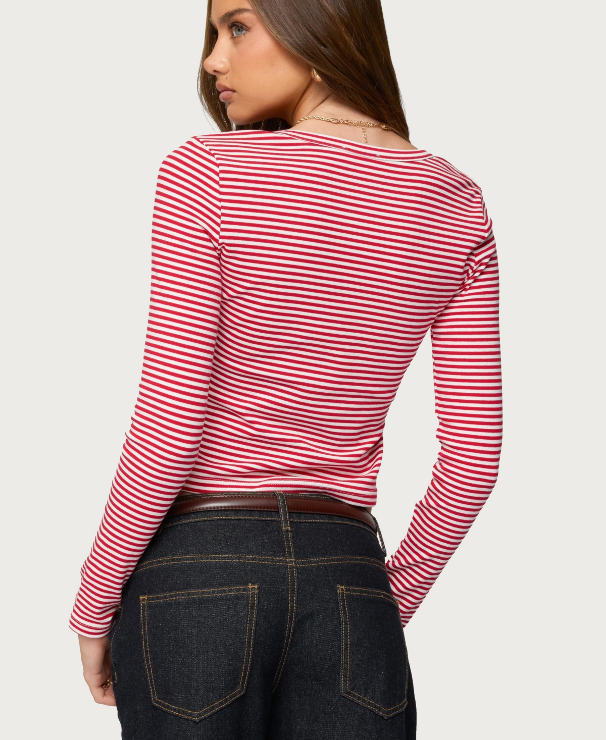 Edikted Women's Jocelyn striped top
