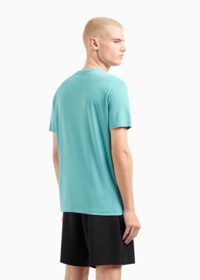 Men's Regular-Fit Gradient Box Logo Graphic T-Shirt