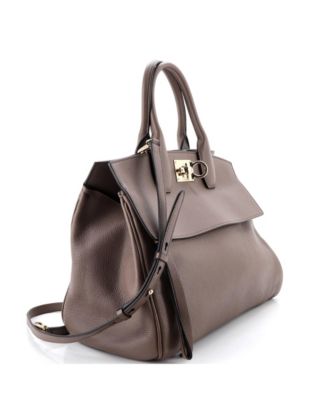 Medium Studio Satchel Leather