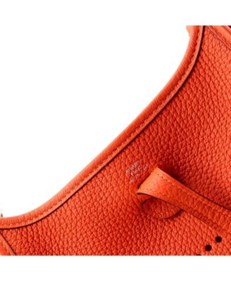Pre-Owned HERMES TPM Evelyne Bag Gen III Clemence