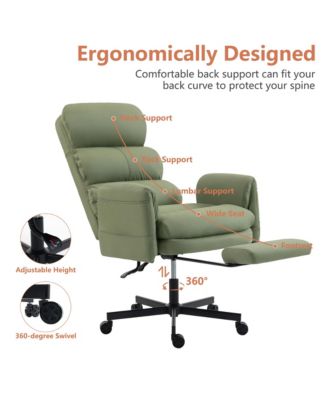 set of 6 dining chairs upholstered fabric modern curved backrest with metal legs