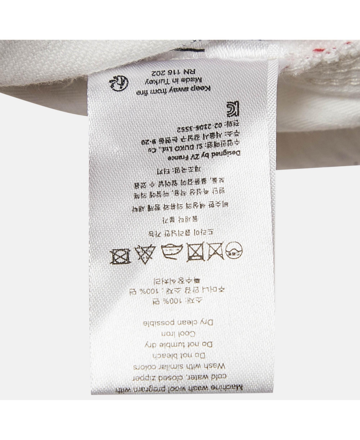 Pre-Owned Zadig & Voltaire Women's Striped Cotton Raye Trousers