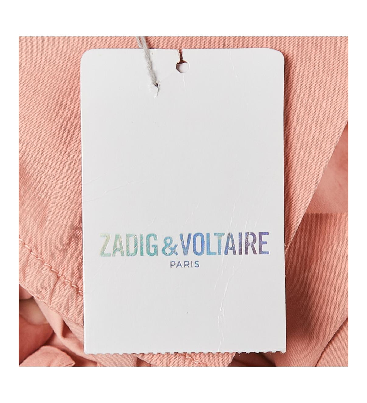 Pre-Owned Zadig & Voltaire Men's Pink Cotton Patrick Chino Pants