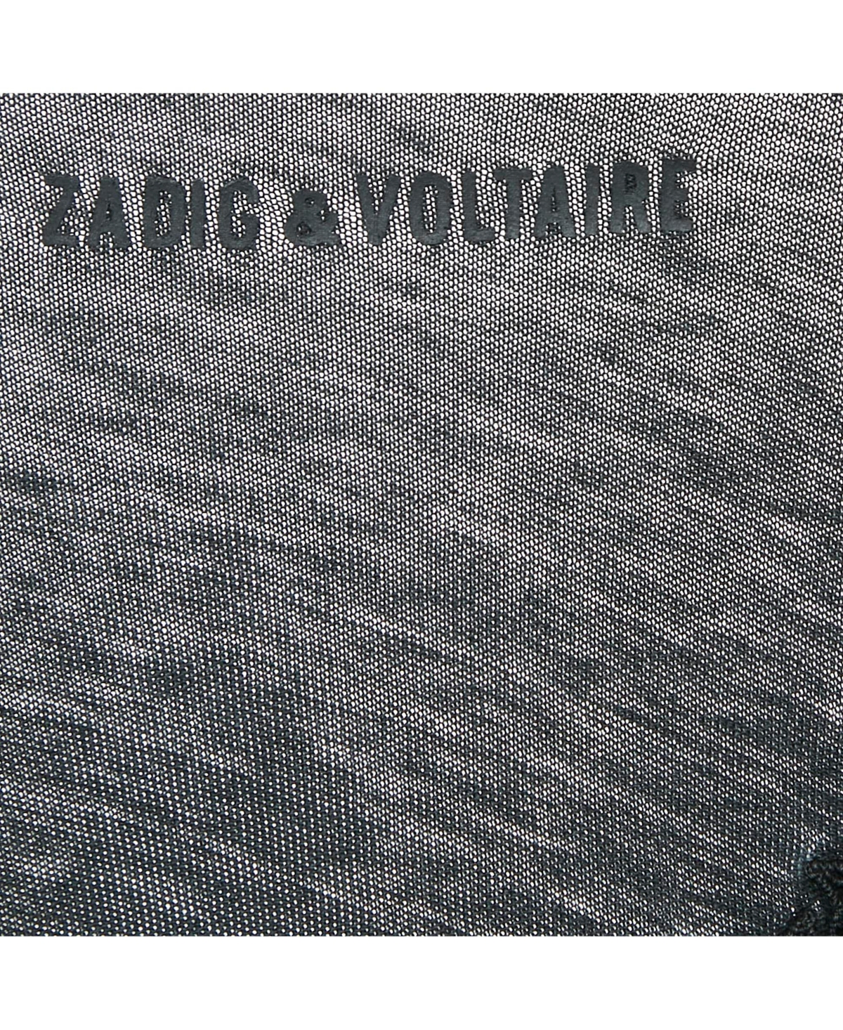 Pre-Owned Zadig & Voltaire Women's Cotton Knit V-Neck Story Fishnet Top