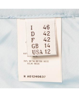 Women's Cheap And Chic Blue Chiffon Maxi Skirt