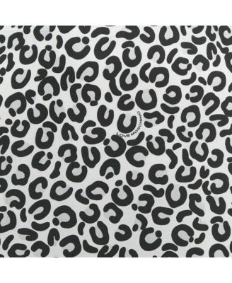 Women's Monogram Leopard Print Crepe Maxi