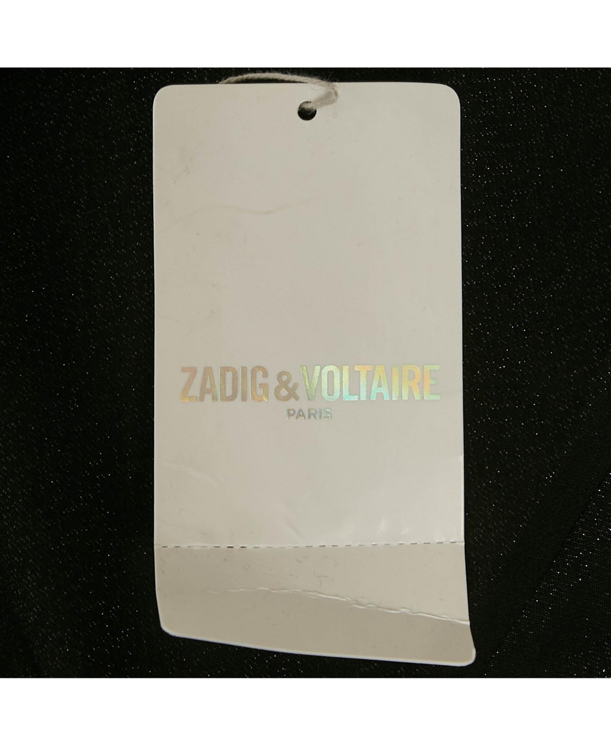 Pre-Owned Zadig & Voltaire Women's Lurex Posh Bright Trousers