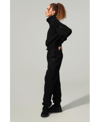 Women's Oversized Heirloom '89 Stand Collar Half-Zip Pullover