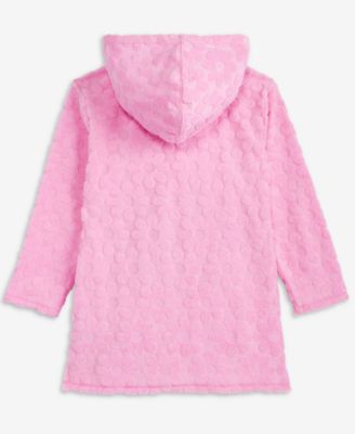Girls' 2-6X Textured Floral Terry Cover-Up