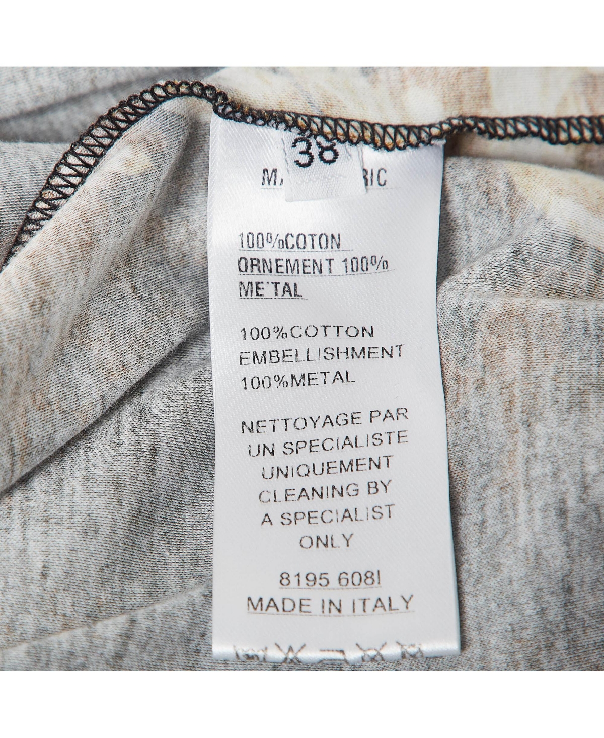 Pre-Owned Balmain Women's Black/yellow Printed Jersey Sleeveless T-Shirt