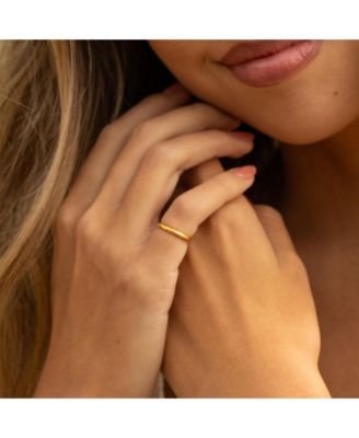 Gold Pinky Promise Ring
