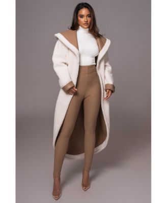 Women's Jaida Reversible Teddy Coat