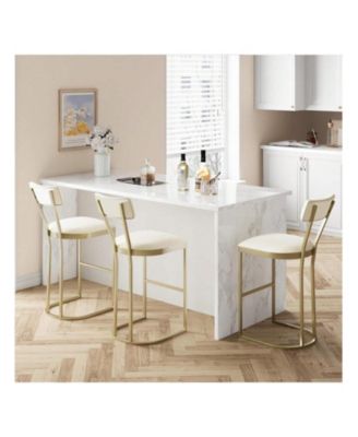 Home Bar Stools Set Of 4, Counter Height Bar Stools For Kitchen Counter, Island Chairs For Dining Table, Tall Barstools For Kitchen