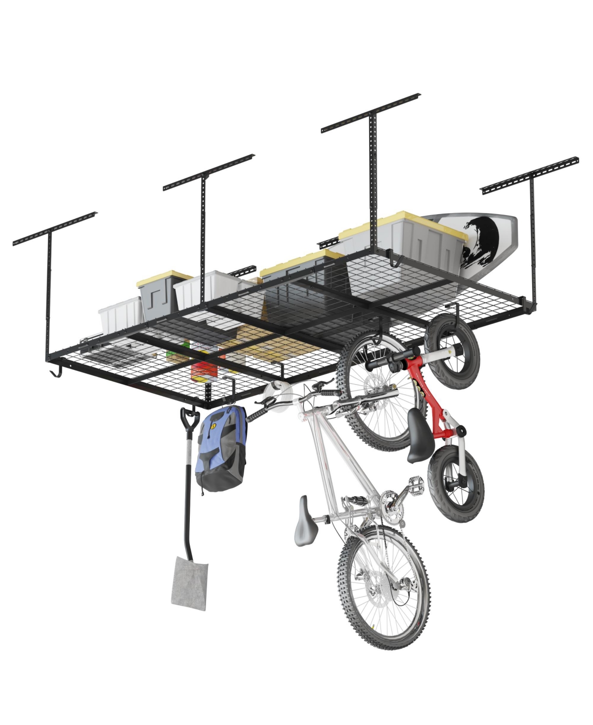 Fleximounts Ohk Series Ceiling Mounted Overhead Garage Storage Rack