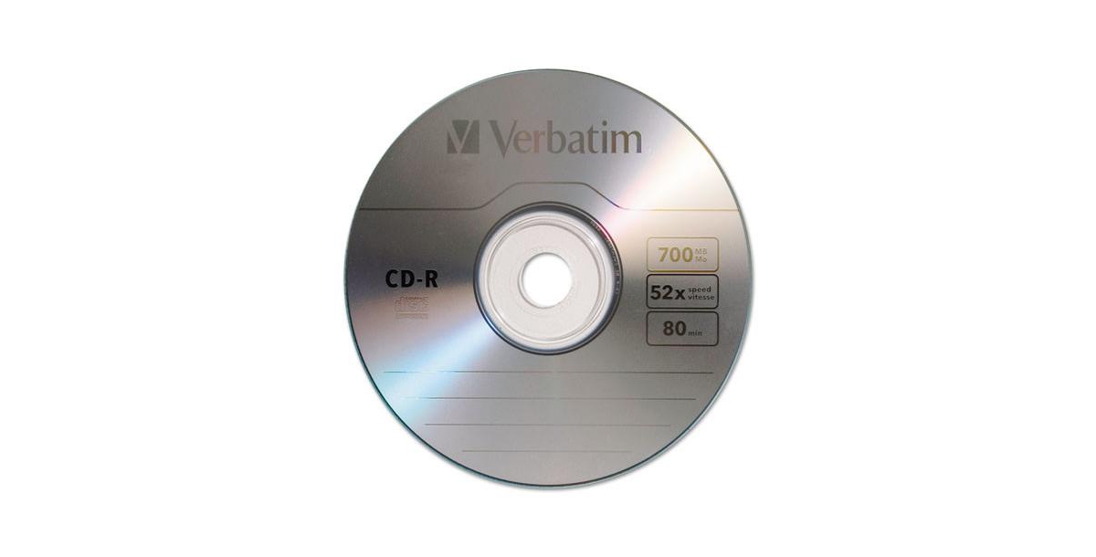 Verbatim 94691 700 Mb/80 min 52x Cd-r Recordable Disc - Silver (50/Pack)