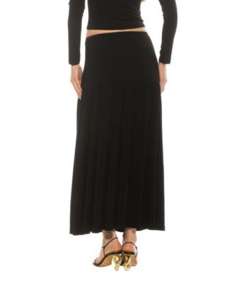 Women's Lia Shirred Maxi Skirt